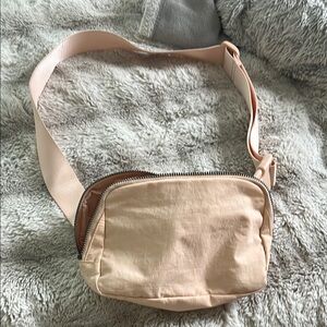 Stylish Cream Crossbody Bag